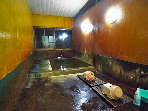 恵山温泉旅館の浴室