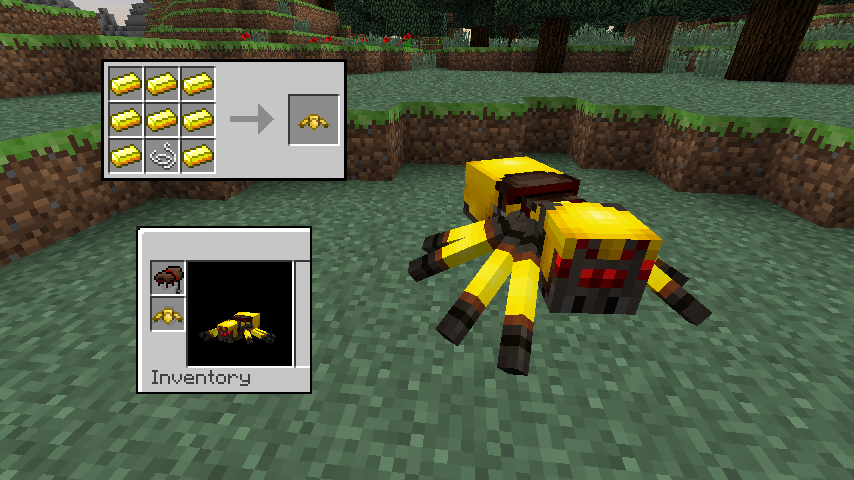 Minecraft スケルトンが乗りこなせるならスティーブだって Rideable Spiders Mod紹介 まいんくらふとにっき