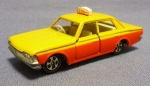 クラウン タクシー 黄/橙 (MS50、トミカ28-1初期モデル)