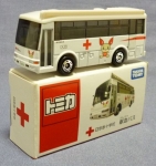 日本赤十字社 献血バス 10Dホイール (日野メルファ／いすゞガーラミオ)