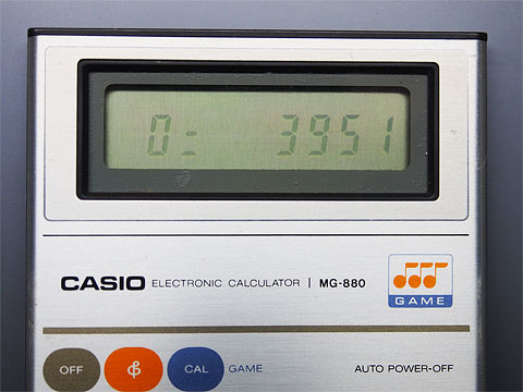 CASIO ゲーム電卓 MG-880 2